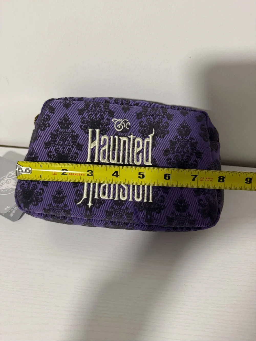 Disney Parks Haunted Mansion Wallpaper Belt Bag Fanny Pack Purple halloween